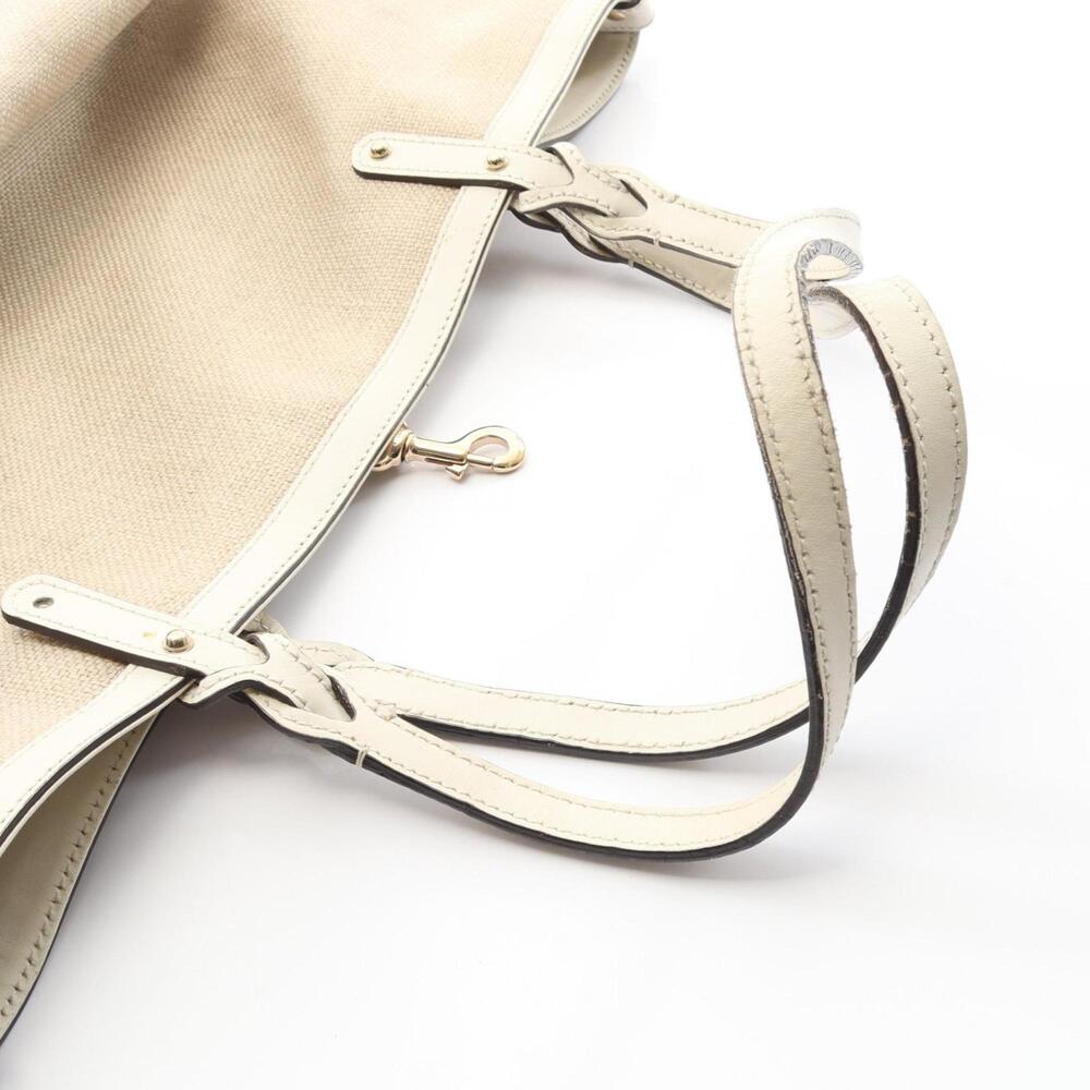 GUCCI Cream Leather Tote Bag - Picture 13 of 13